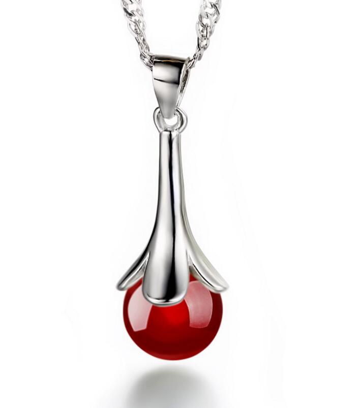 Wholesale-(without chain) Exquisite luxury 925 Silver simple style natural stone opal pendant necklace Hypoallergenic jewelry gift for women
Wholesale-(without chain) Exquisite luxury 925 Silver simple style natural stone opal pendant necklace Hypoallergenic jewelry gift for women