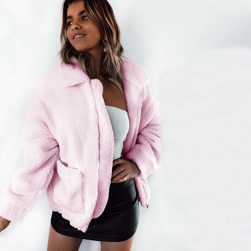 plus size fashion ladies pink jackets 2020 winter turn-down collar loose woman coat pockets zippers womens female jacket korean, Ld4287-b
plus size fashion ladies pink jackets 2020 winter turn-down collar loose woman coat pockets zippers womens female jacket korean, Ld4287-b