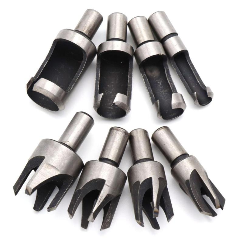 Citop 8pcs/set 1/4" 1/2" 3/8" 5/8" Carbon Steel Wood Plug Hole Cutter Drill Bit Set 10mm Shank Round Wood Mortise Drill
Citop 8pcs/set 1/4" 1/2" 3/8" 5/8" Carbon Steel Wood Plug Hole Cutter Drill Bit Set 10mm Shank Round Wood Mortise Drill