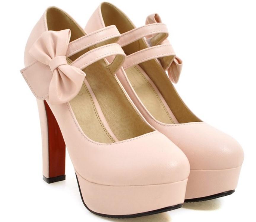 2019 bowknot Women's shoes in Spring and Autumn with New style High heel Coarse heel round head waterproof table@203, Black
2019 bowknot Women's shoes in Spring and Autumn with New style High heel Coarse heel round head waterproof table@203, Black