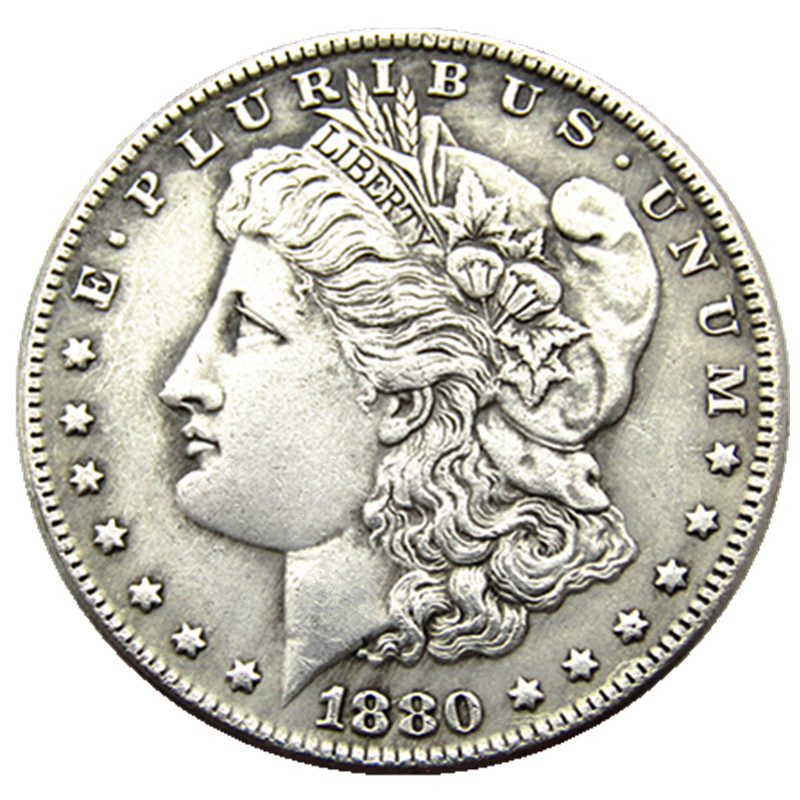 US 1880-P-CC-O-S Morgan Dollar Silver Plated Copy Coins metal craft dies manufacturing factory Price
US 1880-P-CC-O-S Morgan Dollar Silver Plated Copy Coins metal craft dies manufacturing factory Price