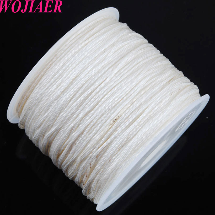 1mm Nylon Beading Cord 40m 1Pcs for Men's Women Bracelet Necklaces Jewelry Making BH311