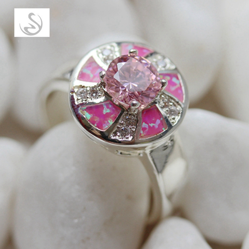 SHUNXUNZE Flash sale pink Cubic Zirconia and pink opal charms European rings Jewelry For Women Wedding Party Rhodium Plated R184 size 6 7 8
SHUNXUNZE Flash sale pink Cubic Zirconia and pink opal charms European rings Jewelry For Women Wedding Party Rhodium Plated R184 size 6 7 8