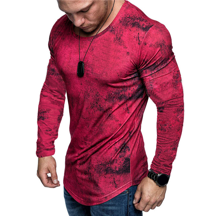Distressed -3XL Size Large Sleeve T-shirt 3 Round Neck T-shirt Tie-dye T Shirts Fitness Loose Casual Long Mens Colors Naxfb, White;black
Distressed -3XL Size Large Sleeve T-shirt 3 Round Neck T-shirt Tie-dye T Shirts Fitness Loose Casual Long Mens Colors Naxfb, White;black