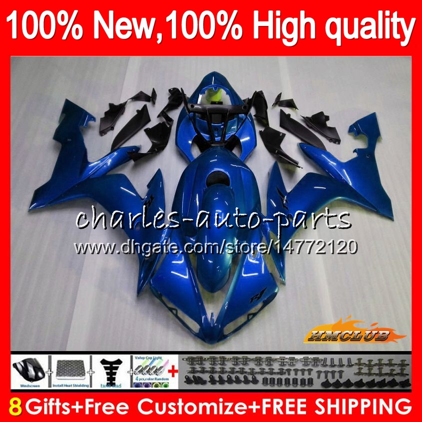 Body For YAMAHA YZF R 1 1000 CC pearl blue YZF-1000 YZFR1 04 05 06 63HC.72 YZF1000 1000CC YZF R1 04-06 YZF-R1 2004 2005 2006 Fairings kit, No. 1
Body For YAMAHA YZF R 1 1000 CC pearl blue YZF-1000 YZFR1 04 05 06 63HC.72 YZF1000 1000CC YZF R1 04-06 YZF-R1 2004 2005 2006 Fairings kit, No. 1