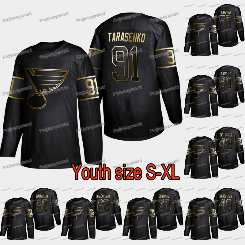 Youth St. Louis Blues Vladimir Tarasenko 2019 Golden Edition Jersey Binnington Colton Parayko David Perron Oskar Sundqvist Ryan O'Reilly, Black;red
Youth St. Louis Blues Vladimir Tarasenko 2019 Golden Edition Jersey Binnington Colton Parayko David Perron Oskar Sundqvist Ryan O'Reilly, Black;red