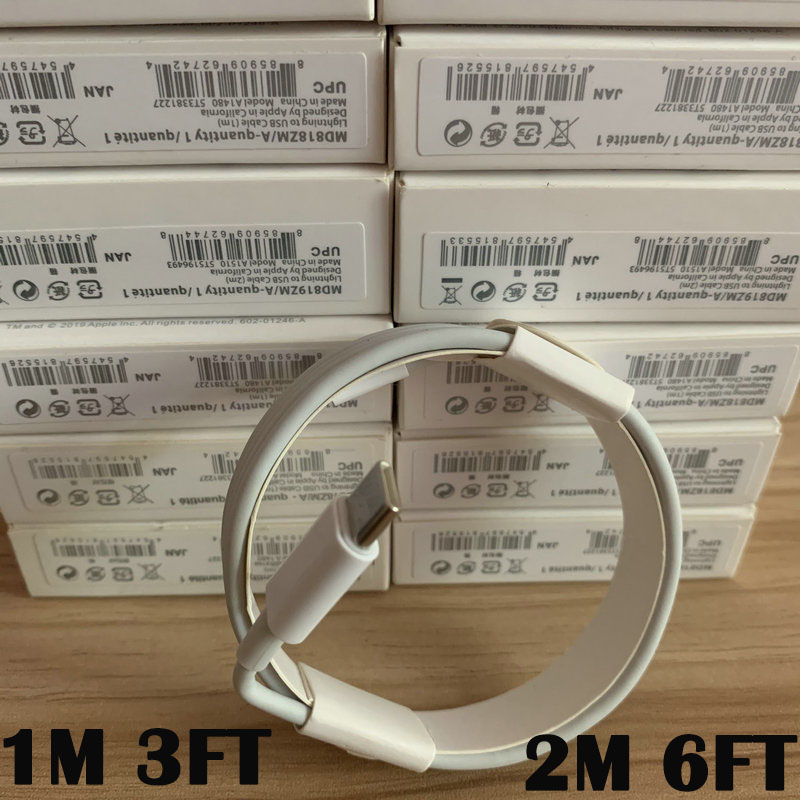 100pcs 6 generations Original OEM quality 1m/3ft 2M/6ft USB Data Sync Charge Cable With New Package, For 7 8 x cable
100pcs 6 generations Original OEM quality 1m/3ft 2M/6ft USB Data Sync Charge Cable With New Package, For 7 8 x cable