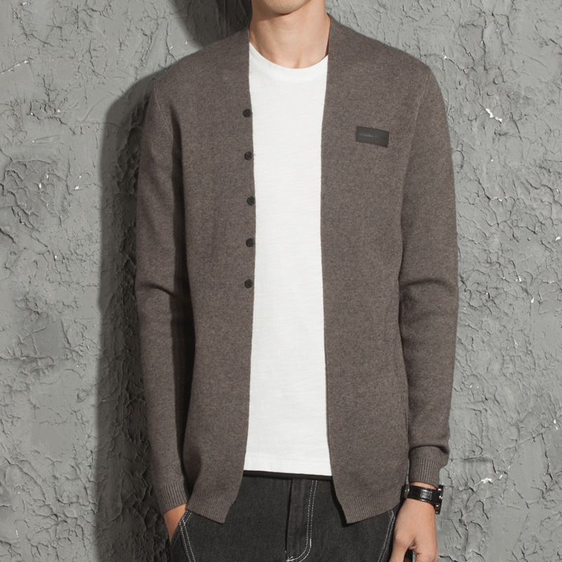 Mens Sweaters 2019 Spring and Autumn New Fashion Men's Slim Sweater Coat Youth Sweater Men's Cardigan Tide, Black
Mens Sweaters 2019 Spring and Autumn New Fashion Men's Slim Sweater Coat Youth Sweater Men's Cardigan Tide, Black