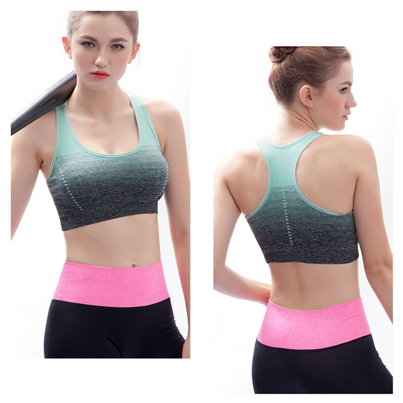 Women Ladies Sports Running Bra New Fashion Padded Crop Top Vest Stretch Bras Shaper Fitness Yoga Sport Bra Stretch Workout Crop, As photo show
Women Ladies Sports Running Bra New Fashion Padded Crop Top Vest Stretch Bras Shaper Fitness Yoga Sport Bra Stretch Workout Crop, As photo show