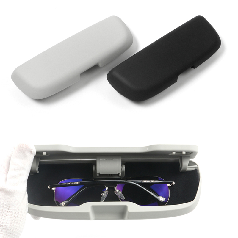 Car Styling Car Glasses Box Storage Holder Sunglasses Case For Audi A1 A3 A4 A5 A6 Q5 Q7 Q3 S3 S5 S6 Accessories