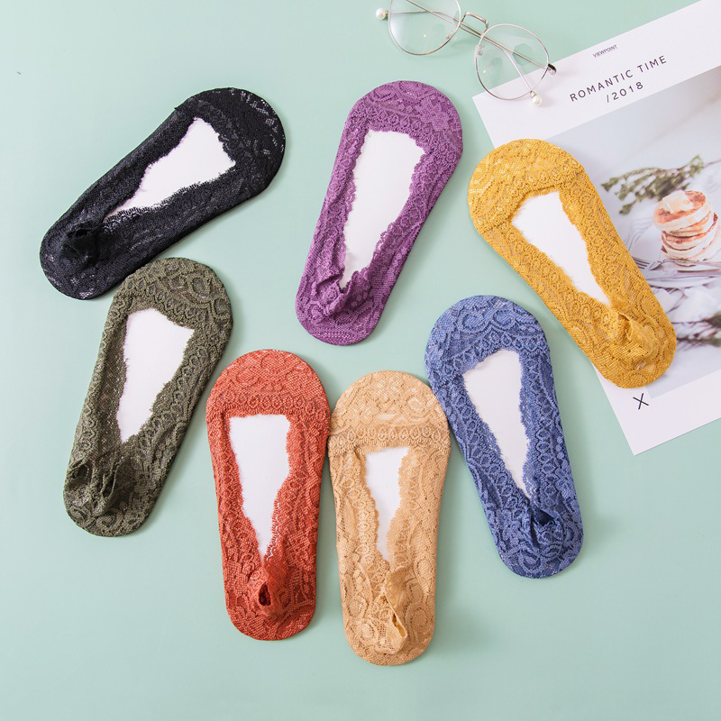2020 New Summer Women Girl Lace Boat Socks Invisible Cotton Sole Non-slip Antiskid Slippers Anti-Slip Sock Silica Gel, 17
2020 New Summer Women Girl Lace Boat Socks Invisible Cotton Sole Non-slip Antiskid Slippers Anti-Slip Sock Silica Gel, 17