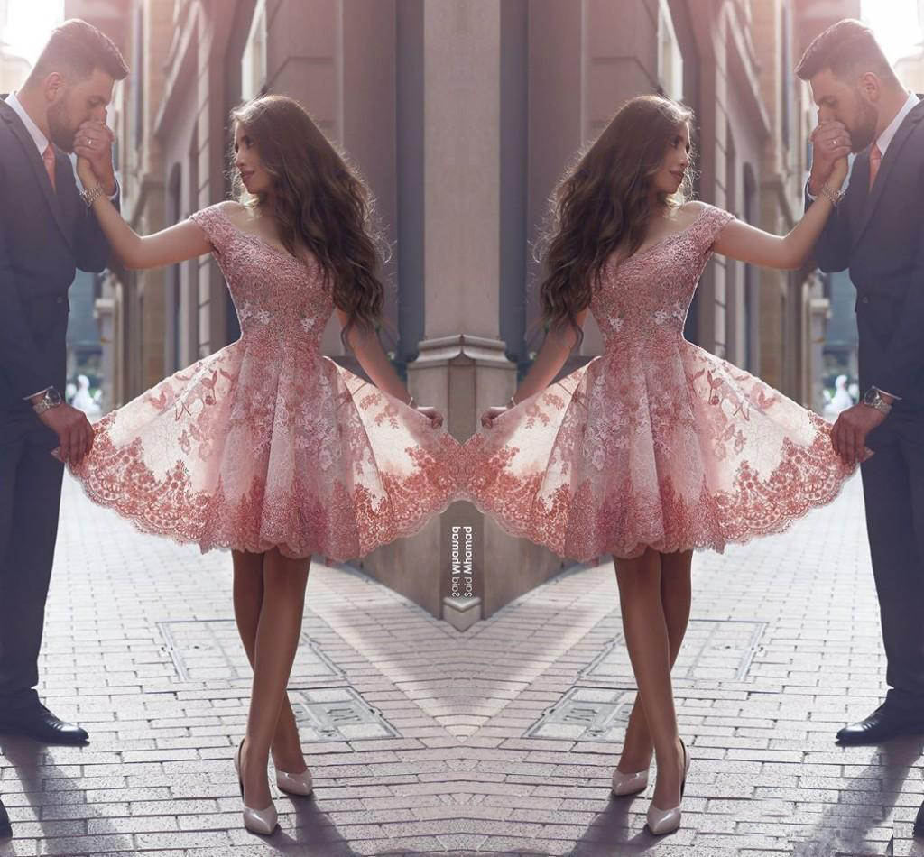 Dusty Pink New Arabic Style Homecoming Dresses Off Shoulders Lace Appliques Cap Sleeves Short Prom Dresses Cocktail Dresses, Daffodil
Dusty Pink New Arabic Style Homecoming Dresses Off Shoulders Lace Appliques Cap Sleeves Short Prom Dresses Cocktail Dresses, Daffodil