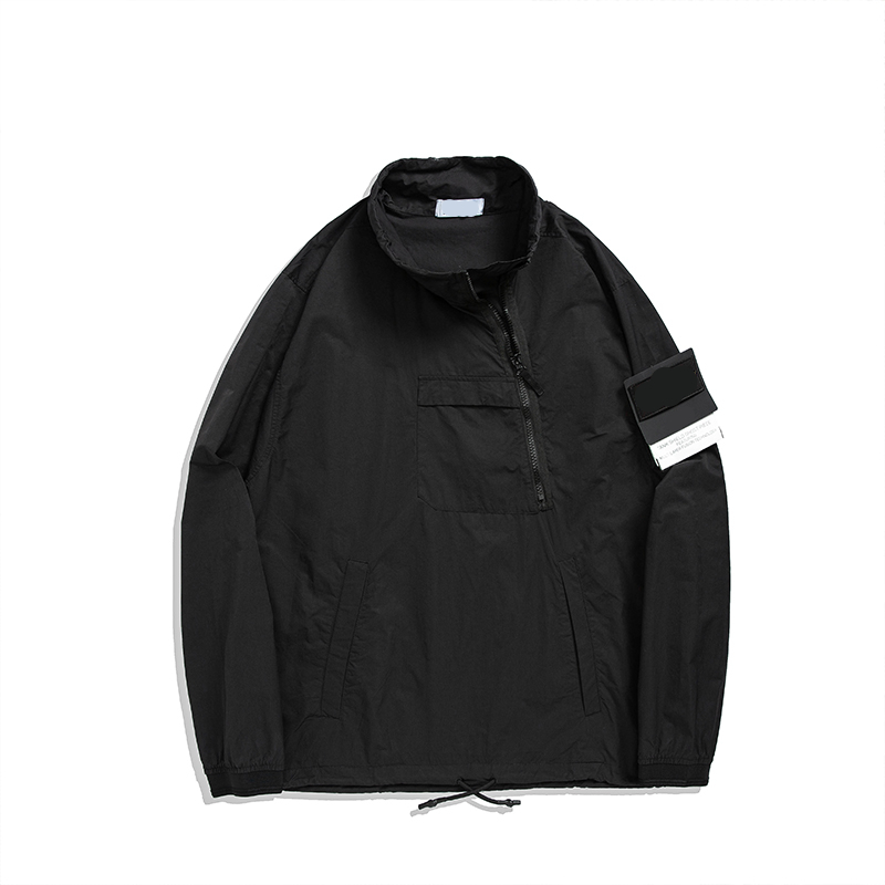 Hoodie Jackets Konng Gonng Spring And Autumn New Trench Coats High Quality Jacket Diagonal Zipper