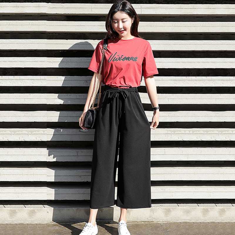 Women Summer Thin Trousers Black Wide Leg Loose Pants Ankle Length Pants Casual Trouser Elastic Waist Plus Size, Khaki
Women Summer Thin Trousers Black Wide Leg Loose Pants Ankle Length Pants Casual Trouser Elastic Waist Plus Size, Khaki