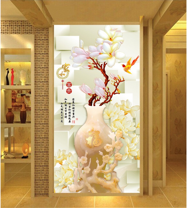 WDBH 3d wallpaper custom photo Chinese jade carving vase flower porch home decor living room 3d wall muals wall paper for walls 3 d, Non-woven
WDBH 3d wallpaper custom photo Chinese jade carving vase flower porch home decor living room 3d wall muals wall paper for walls 3 d, Non-woven