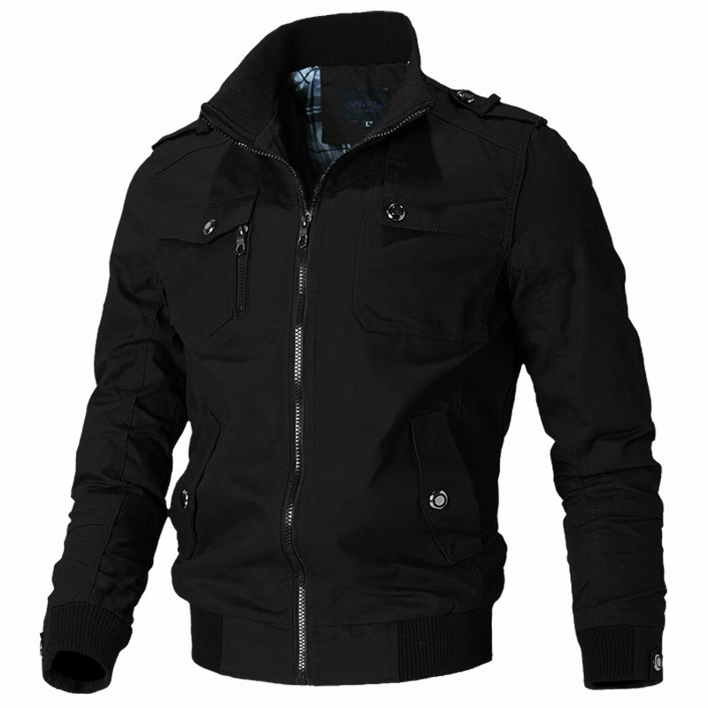 Men Bomber Jacket Tactical Outwear Casual Windbreaker Jackets Dropshipping Thick Coat Slim Fit Coats Jaqueta Masculina, Khaki
Men Bomber Jacket Tactical Outwear Casual Windbreaker Jackets Dropshipping Thick Coat Slim Fit Coats Jaqueta Masculina, Khaki