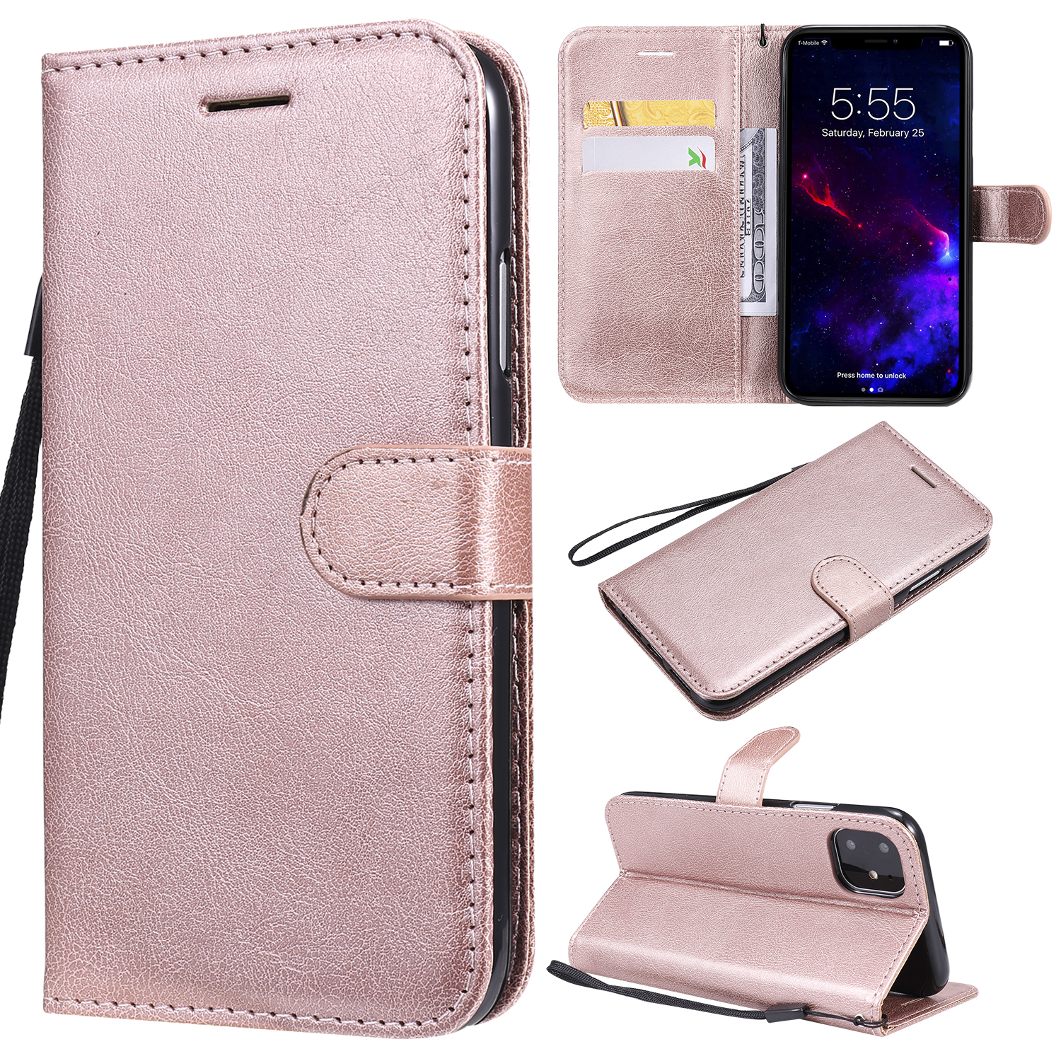 For iPhone 11 Pro Max Cell Phone Cases Flip Cover Wallet Stand Pure Color PU Leather Mobile Bags Coque
For iPhone 11 Pro Max Cell Phone Cases Flip Cover Wallet Stand Pure Color PU Leather Mobile Bags Coque