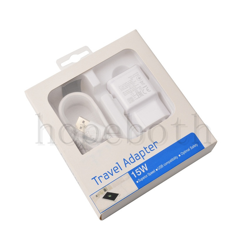 Wall Charger Adapter Fast Charging Travel Wall Charger +1.2M Micro USB Data Cable for Samsung Galaxy S6 Edge Plus with Retail Package
Wall Charger Adapter Fast Charging Travel Wall Charger +1.2M Micro USB Data Cable for Samsung Galaxy S6 Edge Plus with Retail Package