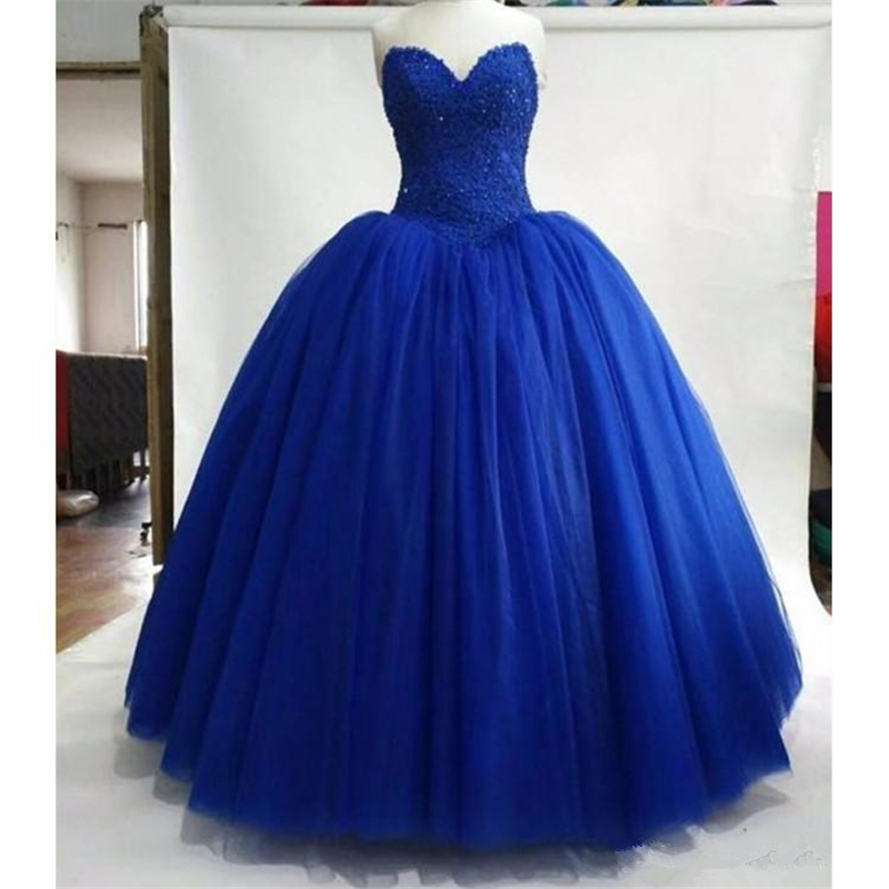 Lace Quinceanera Dresses 2020 Ball Gown Beaded Sweet 16 Dresses Plus Size Formal Prom Party Gown Vestidos De 15 Anos QC1324