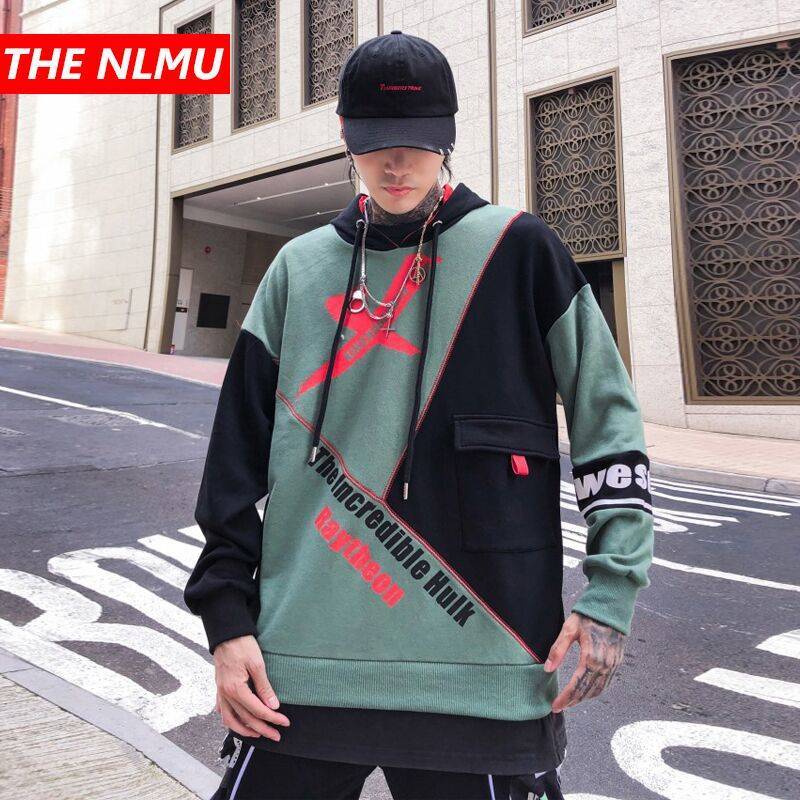 Men's Hoodies & Sweatshirts Mens Japan Street Hoodie Streetwear Harajuku X Print Patchwork Hip Hop Sweatshirt Oversize Clothes Male HH001, Green
Men's Hoodies & Sweatshirts Mens Japan Street Hoodie Streetwear Harajuku X Print Patchwork Hip Hop Sweatshirt Oversize Clothes Male HH001, Green