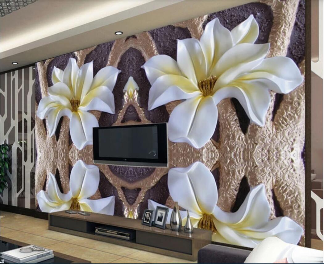3d wallpaper custom photo murals Relief flower mural simple and fashionable background wall decor wall art pictures, Non-woven fabric 
3d wallpaper custom photo murals Relief flower mural simple and fashionable background wall decor wall art pictures, Non-woven fabric