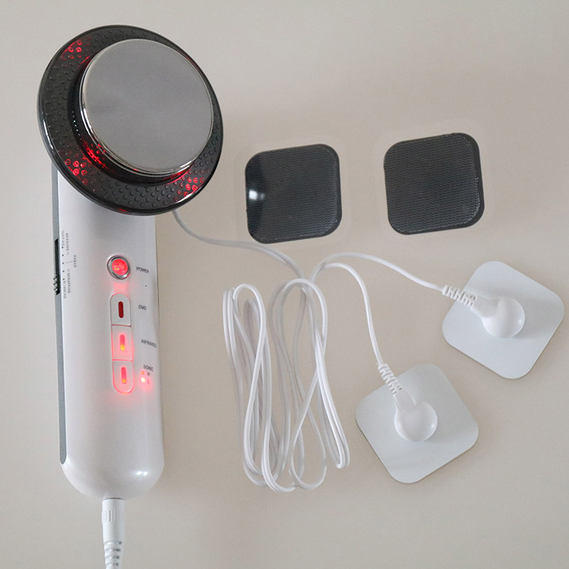 3 in 1 EMS Body Slimming Ultrasound Cavitation Infrared Massager Fat Burner Galvanic Infrared Ultrasonic Therapy Dropshipping LY191203