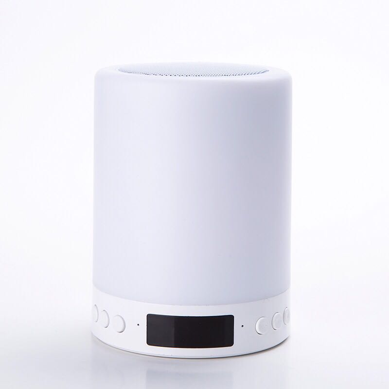 New Arrivals TWS Lamp bluetooth portable speaker Smart Led Light Wireless Outdoor Speaker support TF card Super bass wireless spea