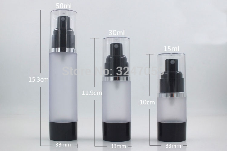 15ml30ml50ml Cosmetic Airless Empty Toner Liquid Spray Nozzle Bottle,Cosmetic Portable Travel Vacuum Frosted Fine Mist Container
15ml30ml50ml Cosmetic Airless Empty Toner Liquid Spray Nozzle Bottle,Cosmetic Portable Travel Vacuum Frosted Fine Mist Container