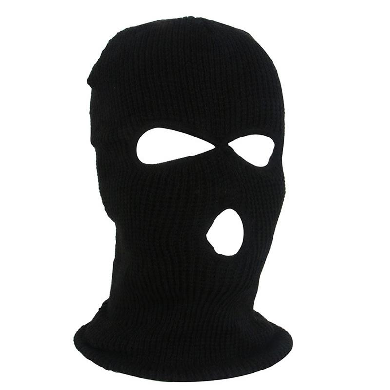 Bicycle Cycling Caps 3 Holes Full Face Mask Ski Mask Balaclava Tactical Winter Warm Motocycle Helmet Protective Gear от DHgate WW