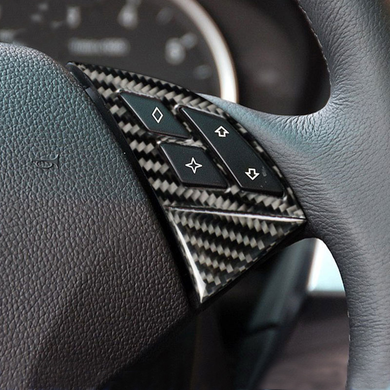 Car Interior Accessories Carbon Fiber Steering wheel buttons frame Cover stickers For BMW 5 Series E60 2005-2010 Car Styling
Car Interior Accessories Carbon Fiber Steering wheel buttons frame Cover stickers For BMW 5 Series E60 2005-2010 Car Styling