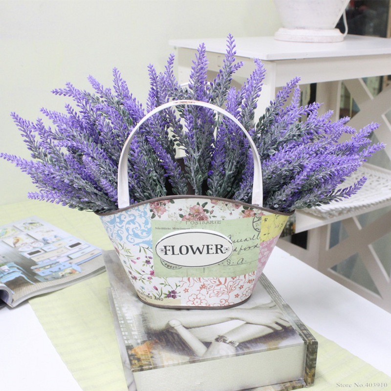 Romantic Provence decoration lavender flower silk artificial flowers grain decorative Simulation of aquatic plants, Random color
Romantic Provence decoration lavender flower silk artificial flowers grain decorative Simulation of aquatic plants, Random color