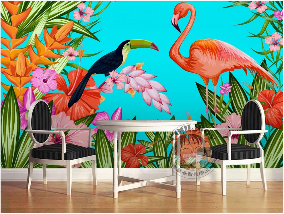 3d room wallpaper custom photo mural Southeast Asian rainforest plant flowers stork bird ostrich TV background wall wallpaper for walls 3 d, Non-woven fabric
3d room wallpaper custom photo mural Southeast Asian rainforest plant flowers stork bird ostrich TV background wall wallpaper for walls 3 d, Non-woven fabric