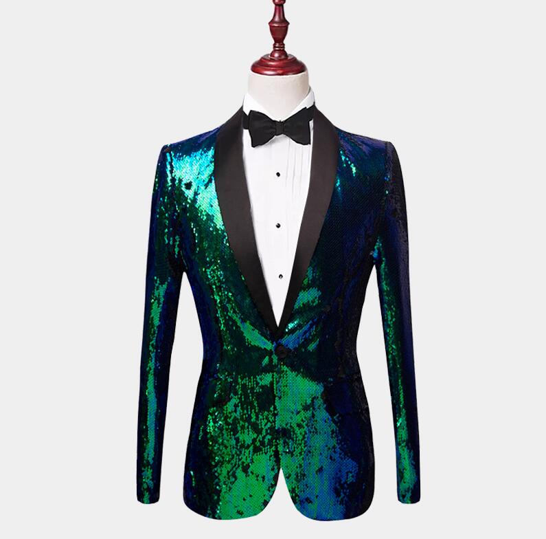 Sequin Blue And Green Tuxedo Jacket Slim Fit Tuxedo Formal Groom Prom Dinner Suit Custom Made One Piece Coat, Beige
Sequin Blue And Green Tuxedo Jacket Slim Fit Tuxedo Formal Groom Prom Dinner Suit Custom Made One Piece Coat, Beige