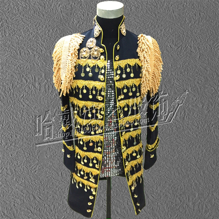 6XL!!! 2018 A male singer costumes Black sequins trench coat Nightclub bar Stage performance clothing The singer' clothin, Beige
6XL!!! 2018 A male singer costumes Black sequins trench coat Nightclub bar Stage performance clothing The singer' clothin, Beige