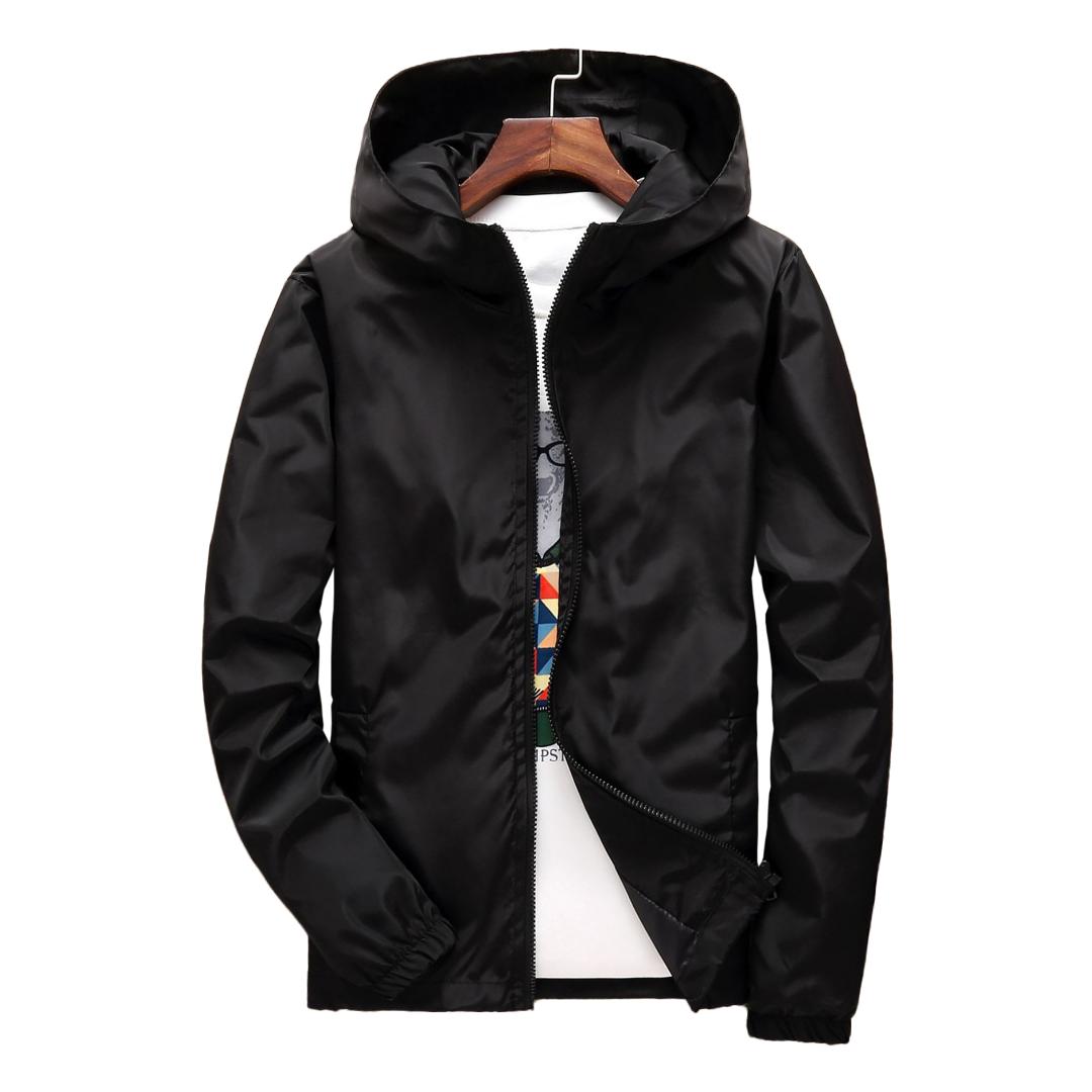 Windbreaker Jackets Men 2019 Men's Hooded Jackets Coats Jaqueta Masculina Male Causal Fashion Zipper Lightweight Bomber, Black
Windbreaker Jackets Men 2019 Men's Hooded Jackets Coats Jaqueta Masculina Male Causal Fashion Zipper Lightweight Bomber, Black