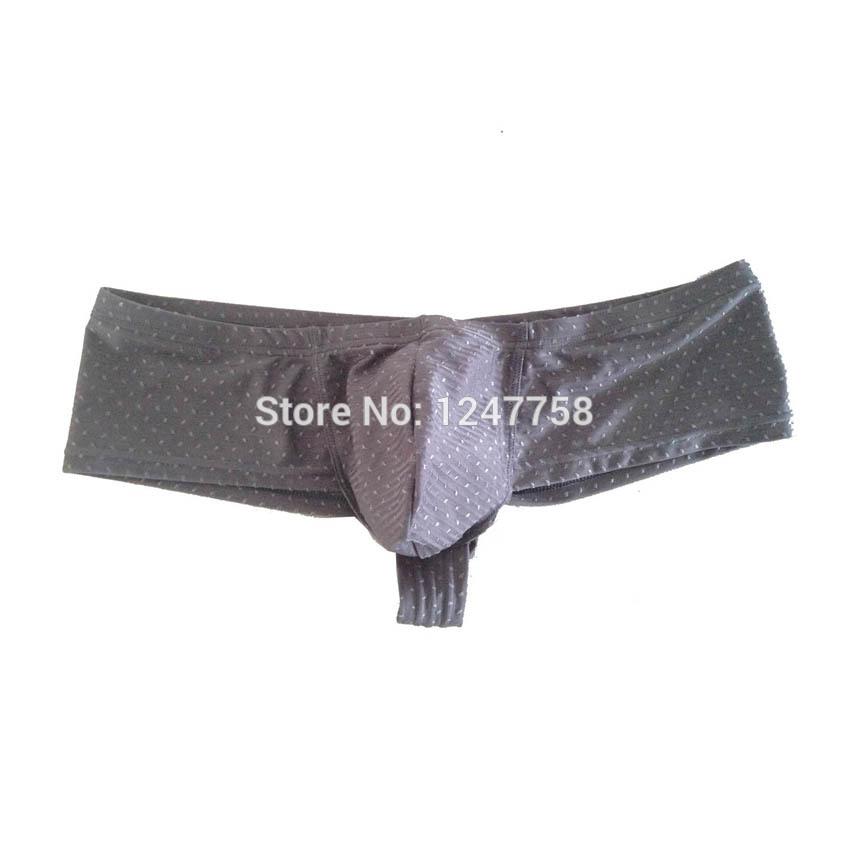 Men's Enhance Bulged Pouch Mini Boxer Sexy Guys Hip Elastic Underwear Shiny Dots Micro Trunks Pants, Gray
Men's Enhance Bulged Pouch Mini Boxer Sexy Guys Hip Elastic Underwear Shiny Dots Micro Trunks Pants, Gray