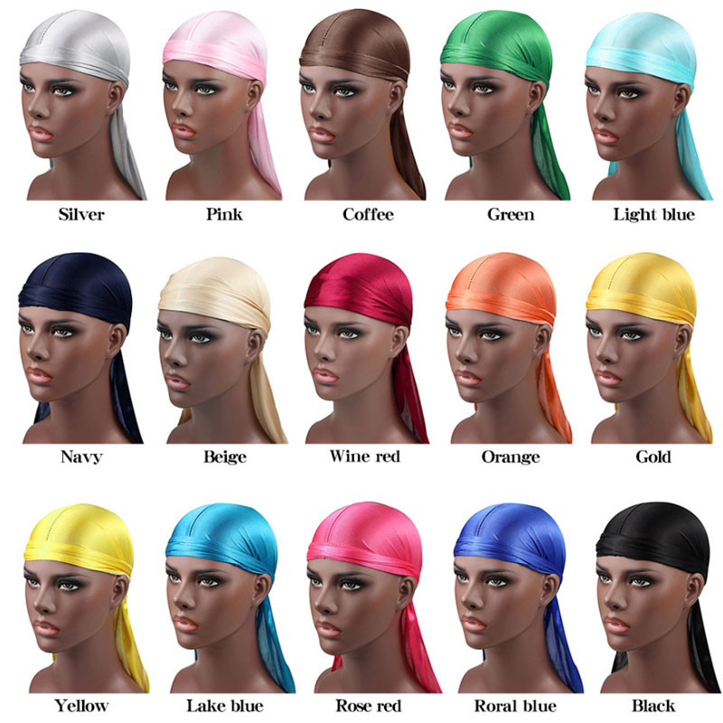 17 Colors Men Women Satin Bandana Male Silky Headwear Headband Pirate Hats Unisex Outdoor Caps Free Shipping
17 Colors Men Women Satin Bandana Male Silky Headwear Headband Pirate Hats Unisex Outdoor Caps Free Shipping