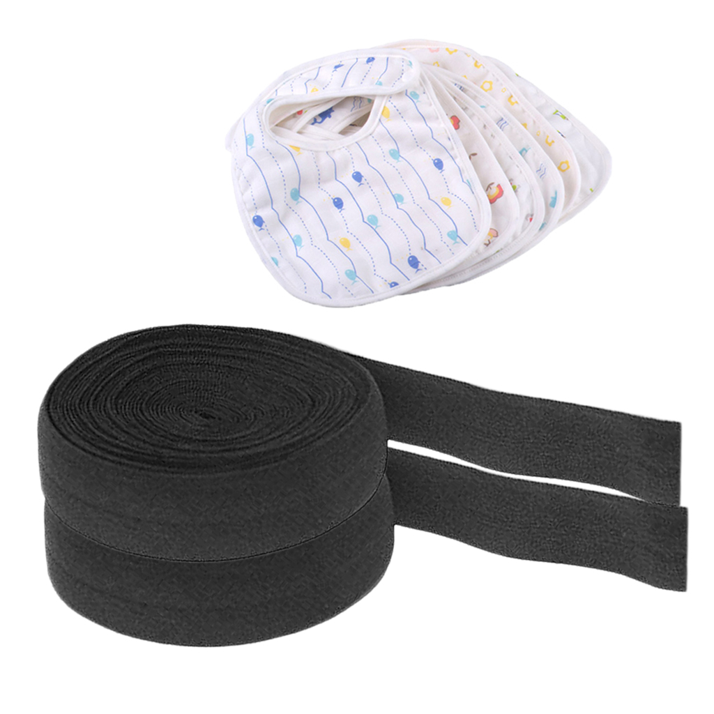 2 pieces bias binding elastic band folding tape folding rubber, 20mm, sewing tape rubber sewing, 10m / piece, Black
2 pieces bias binding elastic band folding tape folding rubber, 20mm, sewing tape rubber sewing, 10m / piece, Black