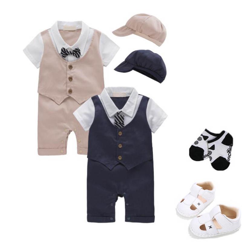1 set baby kids twins boys clothes wedding party tuxedo suit 6m 12m 18 m baby bodysuit outfits & set gentleman shower gift, 2 pcs--navy blue
1 set baby kids twins boys clothes wedding party tuxedo suit 6m 12m 18 m baby bodysuit outfits & set gentleman shower gift, 2 pcs--navy blue
