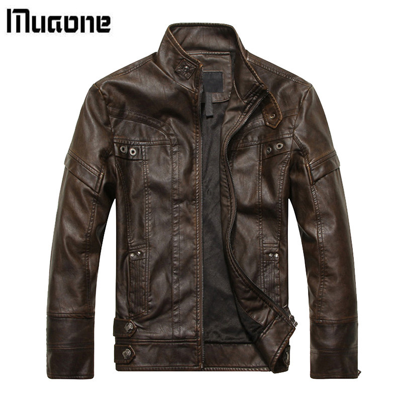 Free Shipping Muaone Brand Motorcycle Leather Jackets Men Autumn Winter Clothing Men Leather Jackets Male Casual Coats m8805, Black
Free Shipping Muaone Brand Motorcycle Leather Jackets Men Autumn Winter Clothing Men Leather Jackets Male Casual Coats m8805, Black