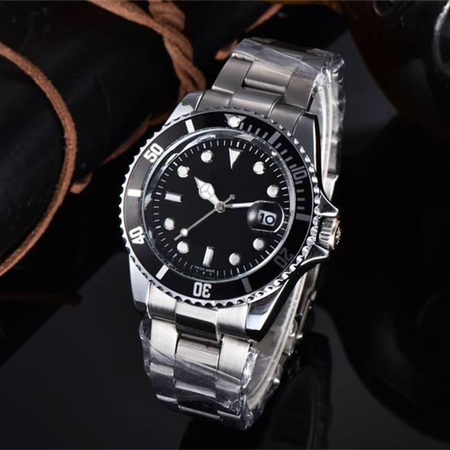 Classic Luxury Top quality Man Military watch silver Stainless steel Male Quartz Sports clock Famous Designer Japan movement, Slivery;brown
Classic Luxury Top quality Man Military watch silver Stainless steel Male Quartz Sports clock Famous Designer Japan movement, Slivery;brown