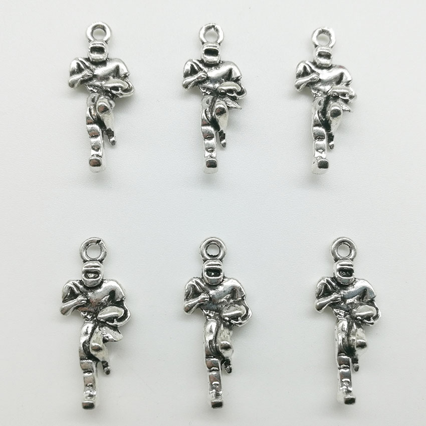 100pcs/Lot Rugby Player Alloy Charms Pendant Retro Jewelry Making DIY Keychain Ancient Silver Pendant For Bracelet Earrings Necklace 24*10mm
100pcs/Lot Rugby Player Alloy Charms Pendant Retro Jewelry Making DIY Keychain Ancient Silver Pendant For Bracelet Earrings Necklace 24*10mm