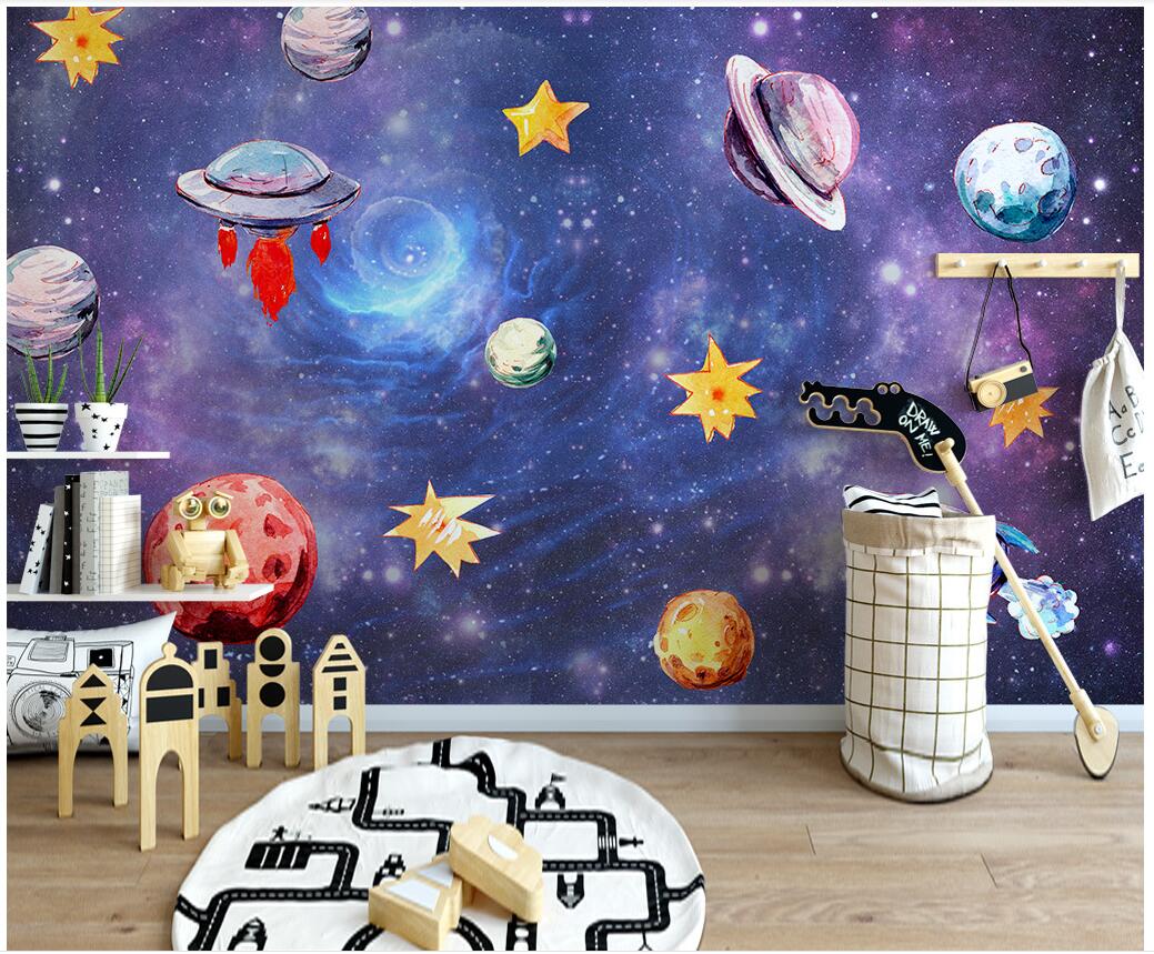 WDBH 3d wall paper for living room custom photo Hand-painted space universe children room home decor 3d wall murals wallpaper for walls 3 d, Non-woven wallpaper
WDBH 3d wall paper for living room custom photo Hand-painted space universe children room home decor 3d wall murals wallpaper for walls 3 d, Non-woven wallpaper