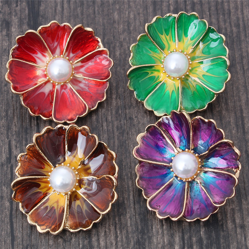 Vocheng Gingersnaps Fashion Red Green Color Flower 18mm Metal Snap Button Jewelry For DIY Bracelet VN-2049
Vocheng Gingersnaps Fashion Red Green Color Flower 18mm Metal Snap Button Jewelry For DIY Bracelet VN-2049