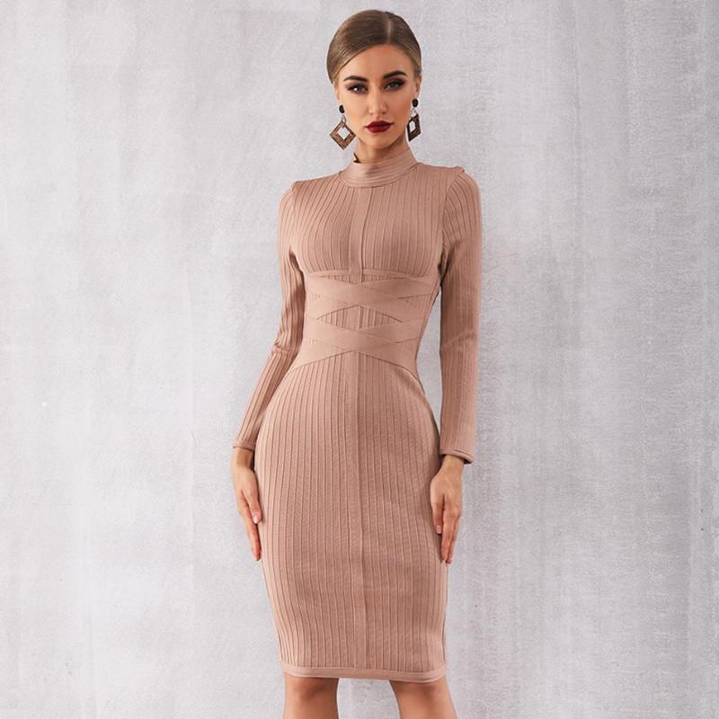 Winter Autumn Celebrity Evening Party Bodycon Bandage Dress Women Long Sleeve O-Neck Elegant Sexy Night Out Dress Women Vestidos, Black
Winter Autumn Celebrity Evening Party Bodycon Bandage Dress Women Long Sleeve O-Neck Elegant Sexy Night Out Dress Women Vestidos, Black