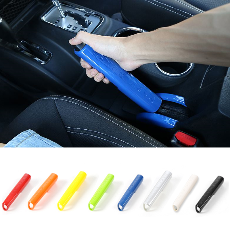 Shift Knob Cover Hand Brake Cover ABS Decorative Cover for Jeep wrangler JK 2011-2017 Car Accessories 
Shift Knob Cover Hand Brake Cover ABS Decorative Cover for Jeep wrangler JK 2011-2017 Car Accessories