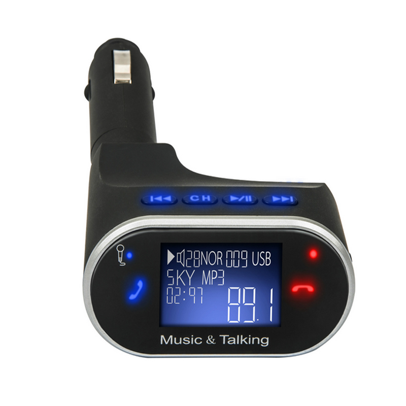 Car Styling Electronics Accessories LCD Bluetooth Car Kit MP3 Player FM Transmitter SD Card USB Charger Hands-free Wireless
Car Styling Electronics Accessories LCD Bluetooth Car Kit MP3 Player FM Transmitter SD Card USB Charger Hands-free Wireless
