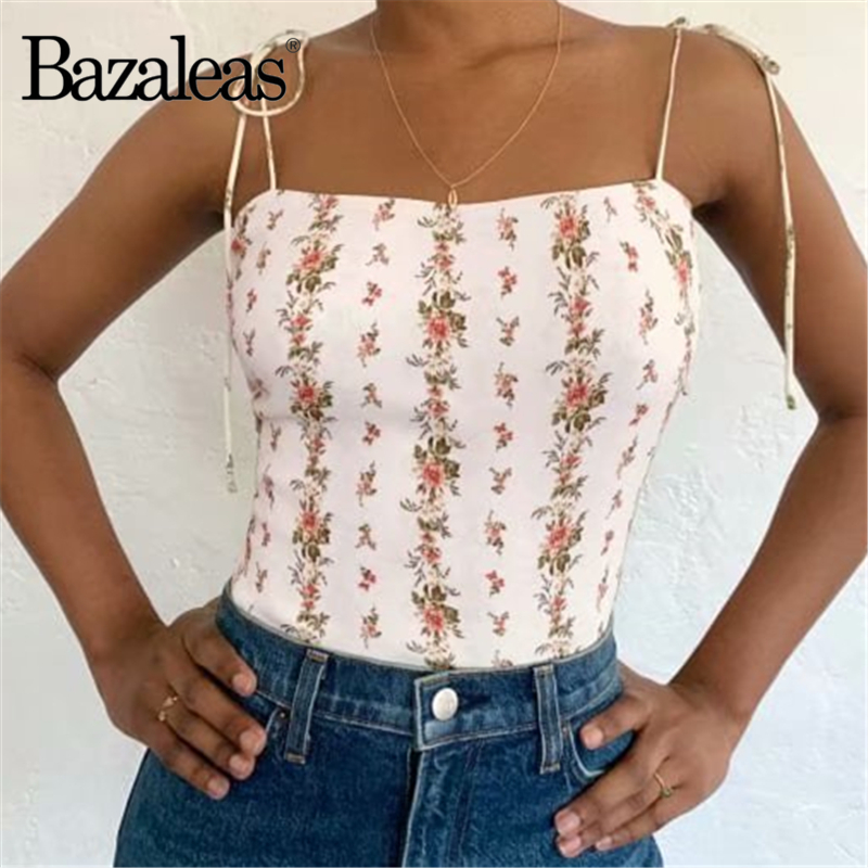 Bazaleas Sexy Chiffon Top spaghetti strap Women Tank Top Floral Stripe Patchwork Slim Women Tank France Camis, H541 floral n912
Bazaleas Sexy Chiffon Top spaghetti strap Women Tank Top Floral Stripe Patchwork Slim Women Tank France Camis, H541 floral n912