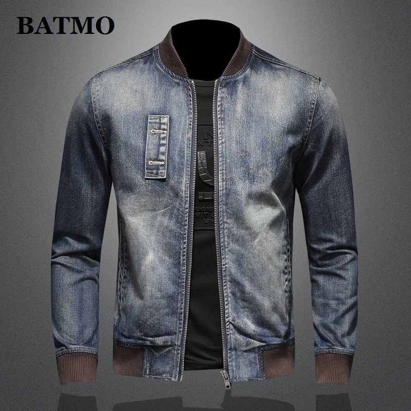 BATMO 2020 new arrival high quality casual denim jackets men,men's casual jackets,plus-size -5XL H0387, Blue
BATMO 2020 new arrival high quality casual denim jackets men,men's casual jackets,plus-size -5XL H0387, Blue