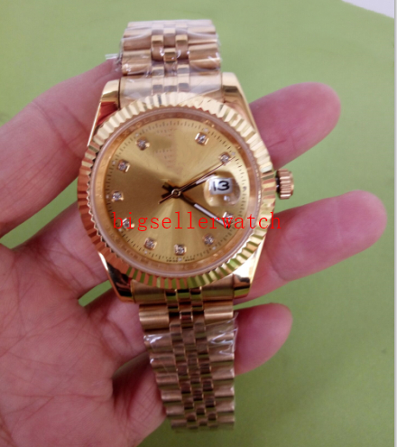 Top Quality Luxury Sapphire Yellow Dial 41mm 126333 Asia 2813Steel & Yellow Gold Jubilee Bracelet Silver Automatic Mechanical Mens Men's Wat, Champagne
Top Quality Luxury Sapphire Yellow Dial 41mm 126333 Asia 2813Steel & Yellow Gold Jubilee Bracelet Silver Automatic Mechanical Mens Men's Wat, Champagne